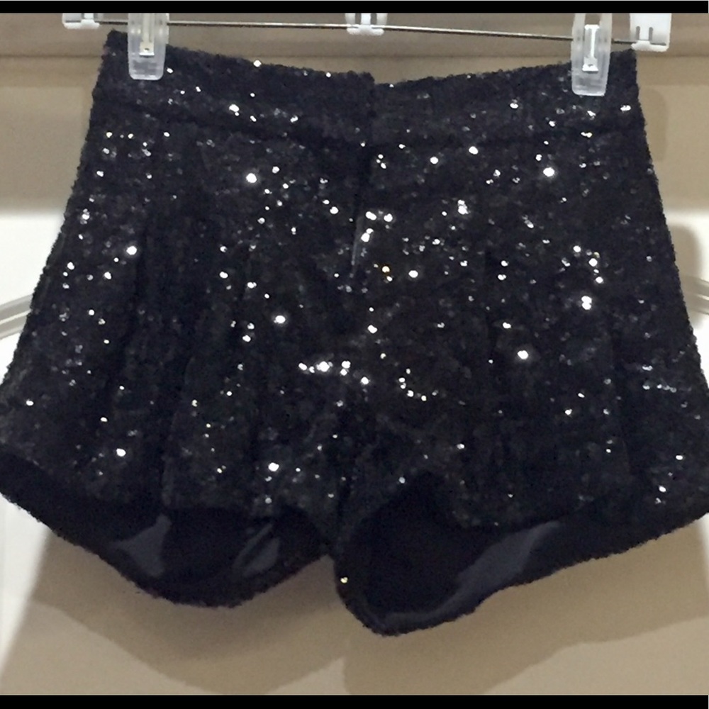 Bebe High Waisted Party Shorts